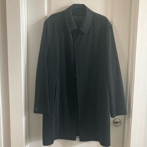 Express Trench Coat With Zip Out Lining Classic Black M